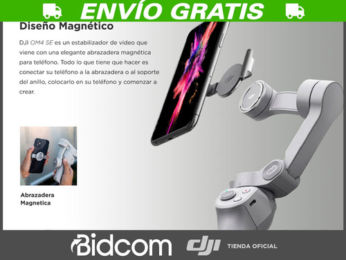 Imagen 3 de 10 de Gymbal Estabilizador Celular Profesional Dji Osmo 4 Mobile
