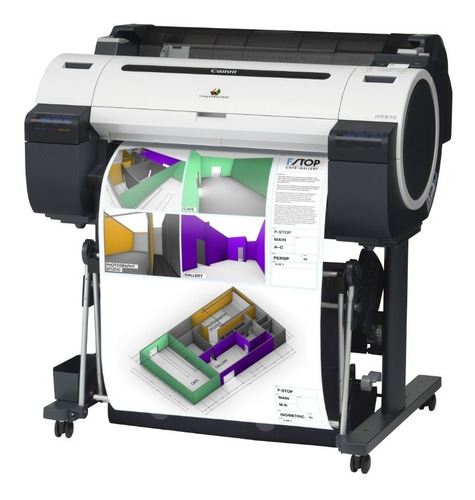Plotter Canon Imageprograf Ipf670 24'' Con Pedestal