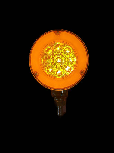 Par Plafón Led Gel Neón Direccional Redonda Camión Tráiler
