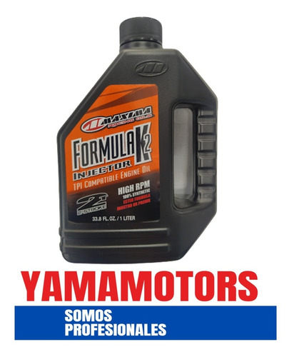 Aceite 2 Tiempos Maxima K2 Full-sintetico Road/off Road 1 L