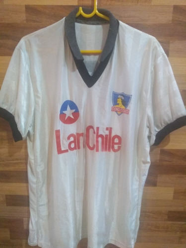 Antigua Camiseta De Colo Colo Lan Chile 