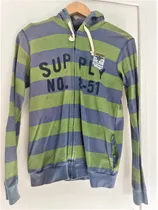 Comprar Mimo Campera Mimo Rayado Con Capucha Talle 14