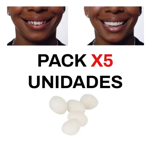 Reemplazo Dental Temporal 5 Dientes + Lápiz Blanqueo Rápido