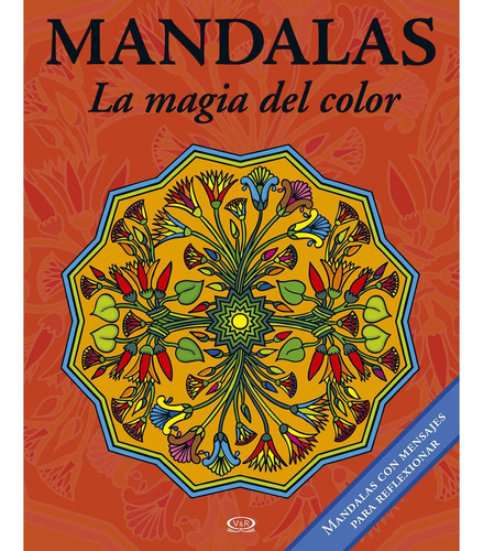 Mandalas La Magia Del Color Rojo 10