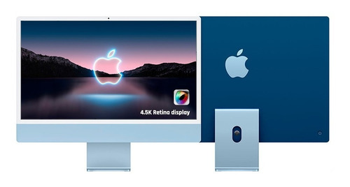Imagen 1 de 6 de Apple iMac 24  Retina 4,5k Mgpk3e/a Chip M1 8gb 256gb Mac Os