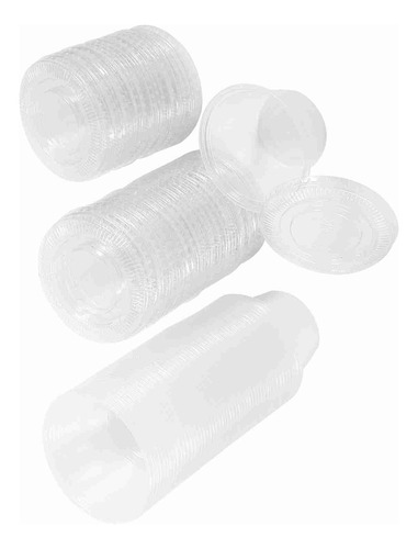 Vaso De Salsa Picante De 2 Oz, 50 Unidades, Vasos Desechable