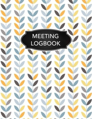 Meeting Logbook Meeting Minutes Meeting Notebook Logbook Jou