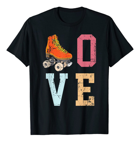 Funny Roller Skate Lover - Camiseta Para Hombre Y Mujer, Neg