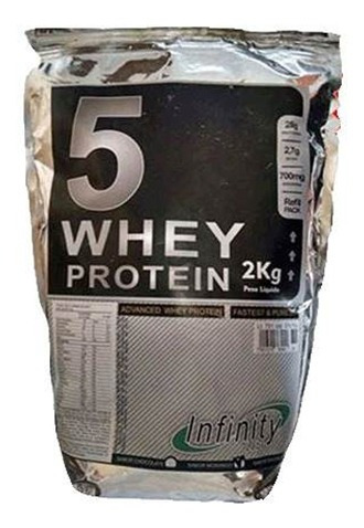 Whey Protein 2kg Refil - 28g Proteína Por Dose - Chocolate
