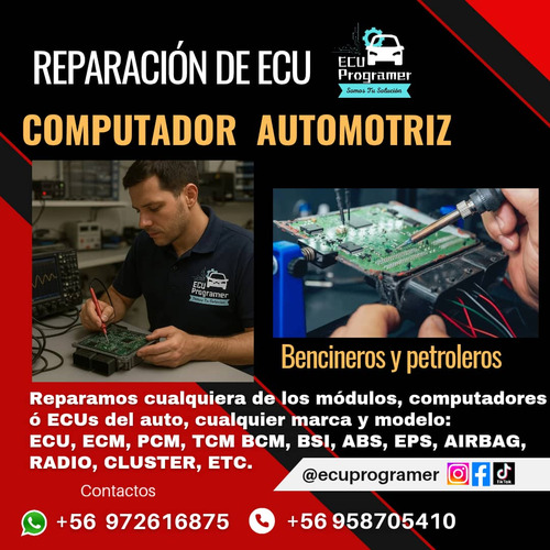 Electronica Y Reparación De Ecus Ó Computadores Automotrices