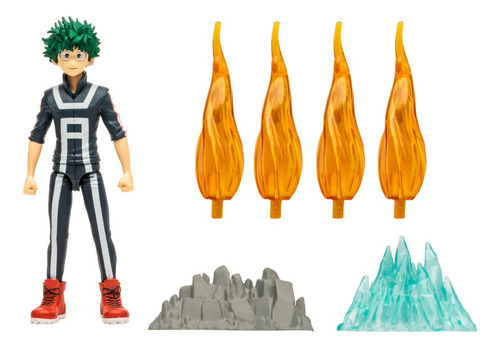 Boneco de brinquedo Mcfarlane de Izuku Midoriya (My Hero Academia)