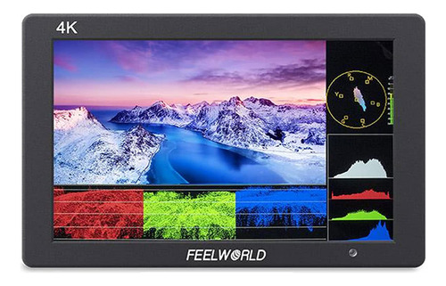 Monitor De Campo Feelworld T7 Plus V2 Ips Fhd