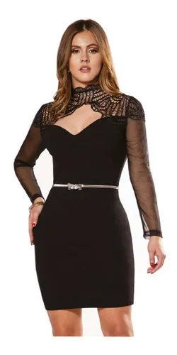 Vestido Elegante Para Pegado Al Cuerpo Con Diseño B.z | MercadoLibre