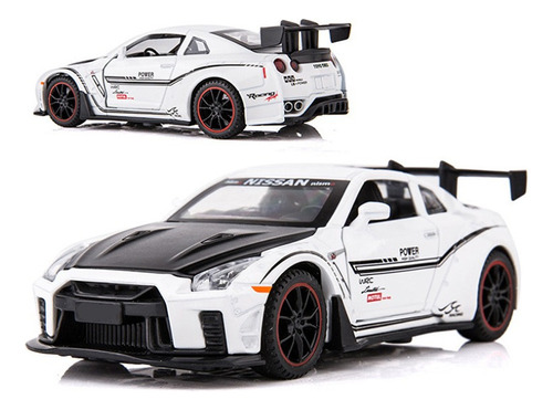 Nissan Gtr R35 Rápido Y Furioso Modelo De Coche De Aleación