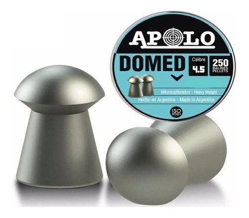 Balines Apolo Domed 4,5 Mm 9 Grains 500 Unidades 