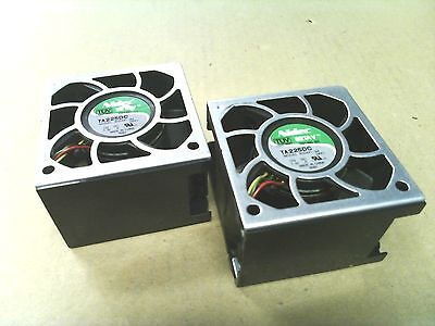 Lot Of 2 Hp 394035-001 Nidec Ta225dc Fans For Dl380 G5 D Ttq