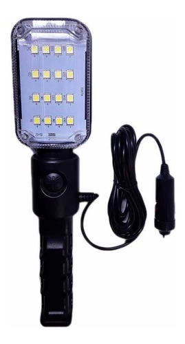 Linterna Portatil 16 Led 12v Iman Auto Taller Camping Carpa