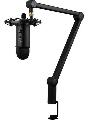 Microfono Blue Yeti Caster Usb Para Streaming Incluyesoporte