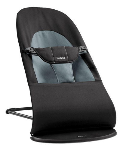 Silla mecedora para bebé BabyBjörn Balance Soft negro/gris oscuro