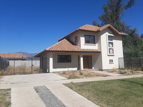 Casa A Estrenar Adobe De Nogales, Machalí (24687)