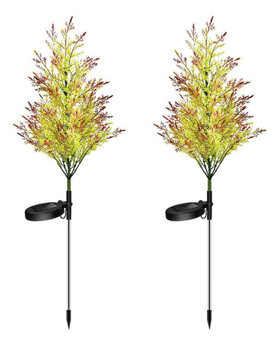 Cypress Trees Outdoor Solar Powered Lamp