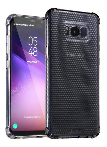 Samsung Galaxy S8 Plus Carcasa Lensun Anti-shock Gris