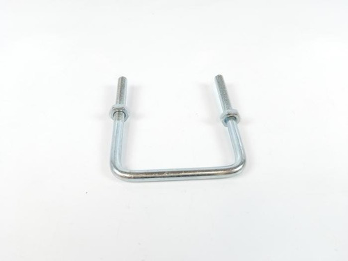 Abraçadeira Tipo U Quadrada 90x100mm M8x1.25 Em Aço