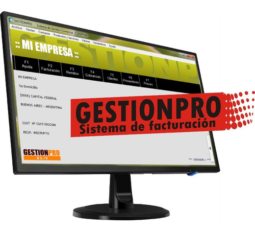 Imagen 3 de 3 de Sistema De Facturación Gestionpro Con Factura Electronica