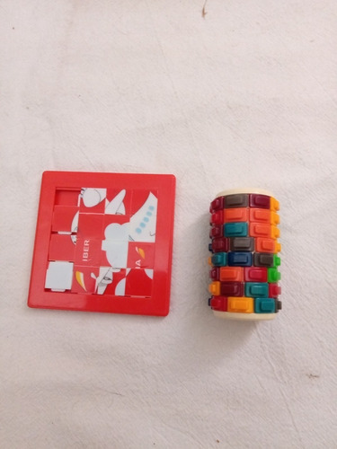 Lote Puzzle Cilindrico Y Minipuzzle