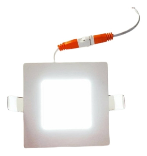 Lampara Panel Led Cuadrad Empotra 3w 6500k Luz Blanca Hammer