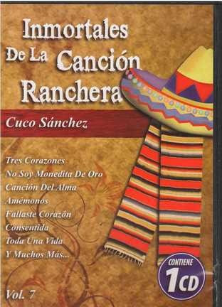 Dvd - Cuco Sanchez / Inmortales De La Cancion R.