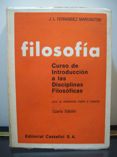 Adp Filosofia Curso De Introduccion Fernandez Marcantoni