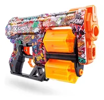 Comprar Pistola De Juguete Lanza Dardos Xshot 12 Dardos Grafitti