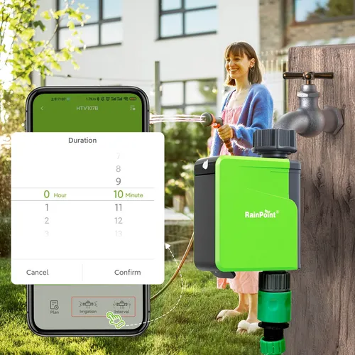 Programador Riego Rain Point Bluetooth Compatible Wifi App