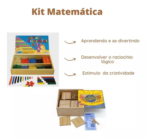 Kit Laboratorio De Matematica Ensino Medio Educativo 7 Jogos