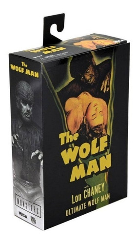 Figura Ultimate Wolf Man Black & White - The Wolf Man Neca