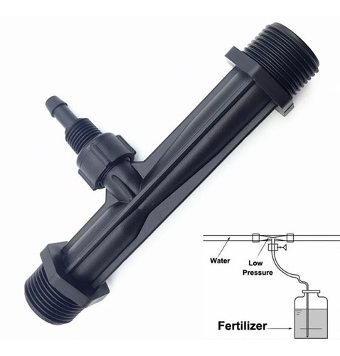 Venturi Inyector 1 Pulgada Mezcla Fertilizantes Riego 