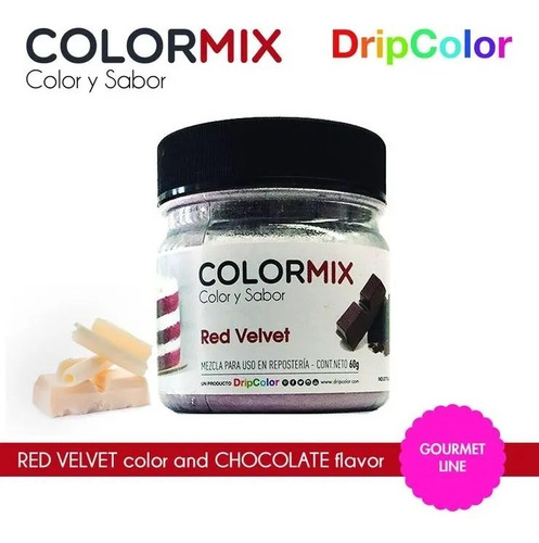 Colorante En Polvo Para Red Velvet Con Sabor A Chocolate
