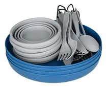 Comprar Set De Platos-cubiertos Camping Para 4 Personas Ozark Trail