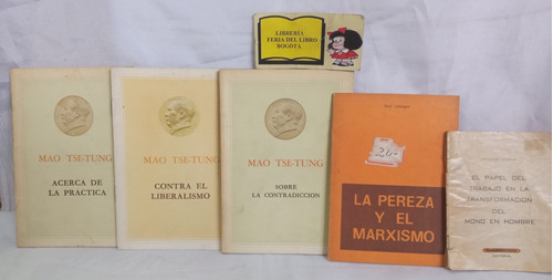 Promoción - 5 Libros Filosofía Política - Engels - Tsetung