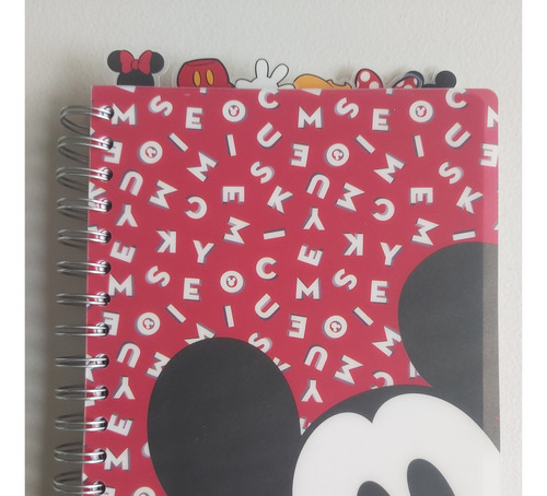 Libreta Disney Con Separadores