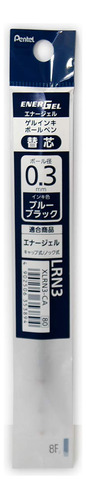 Pentel Recambio Para Energel 0.3 Blue Black Importacion