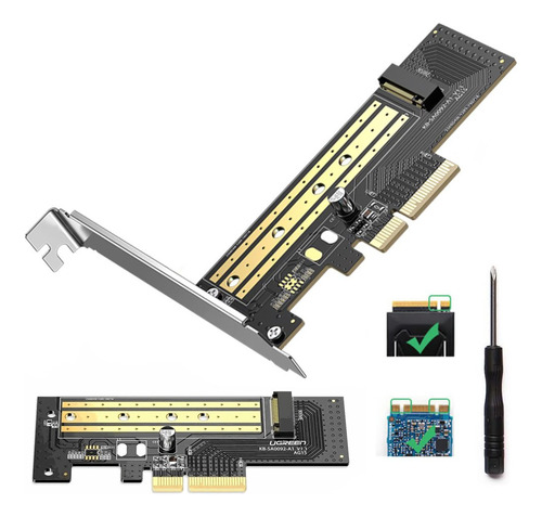 Tarjeta Expansión Pcie 3.0 X 4 Soporta 4tb Disco Solido Nvme