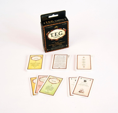Imagen 4 de 5 de Teg Clasico Cartas Plan Tactico Estrategico Guerra Yetem