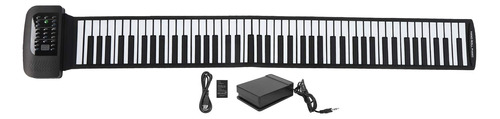 Piano Portátil De 88 Teclas Flexible Regalo Educativo Para P
