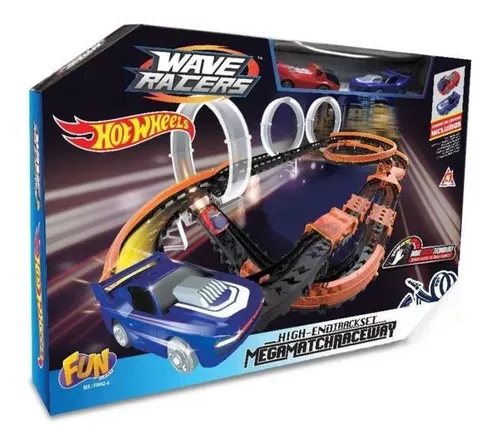 Pista Hot Wheels 2 Carrinho Controle Remoto Autorama 1300cm