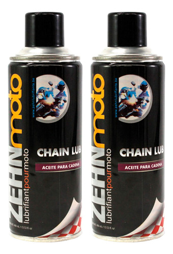 Lubricante Para Cadena Zehnmoto Chain Lube 400ml (2 Piezas)