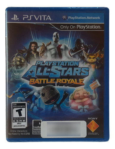 Playstation All-stars Battle Royale Ps Vita Físico Nuevo
