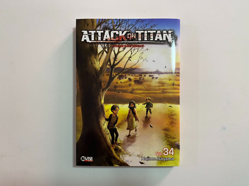 Manga Attack On Titan 34