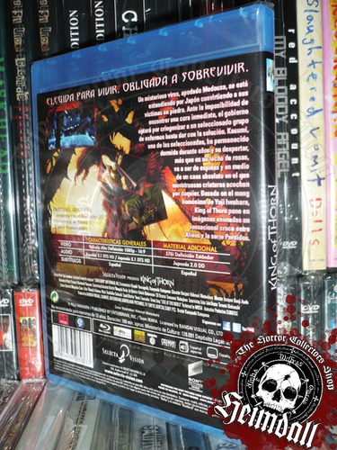 King Of Thorn El Rey Del Espino Bluray + Dvd Español Anime